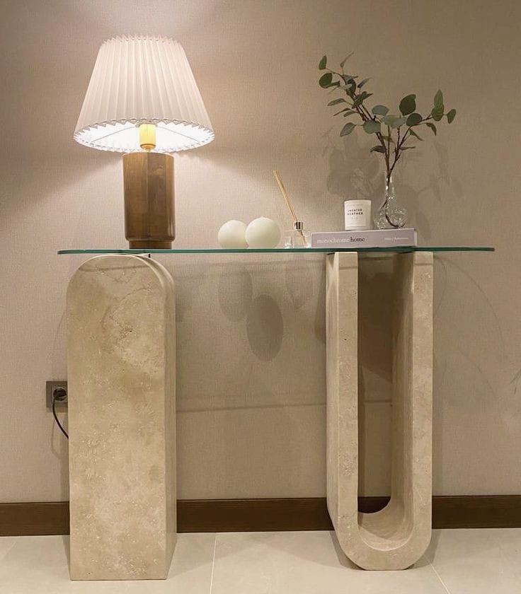 Travertine Dresser